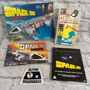 Lot Of 5 Space 1999 Memorabilia Moonbase Patch Making Of Book DVD Box Lids